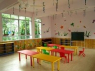 简洁风格-幼儿园环境布置图片-WL064