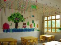 温馨的教室-幼儿园环境布置图片-WL017