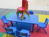 豪华全塑桌子-幼儿园桌椅-WL11217A