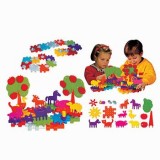 快乐小农场积木-桌面玩具-益智玩具-WL11379A
