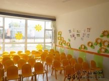 向日葵-幼儿园环境布置图片-WL052