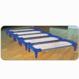 木板塑料床B型-WL11274B-幼儿园床