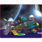 太空幼儿园滑梯WL11061A