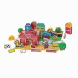 快乐农场积木-桌面玩具-益智玩具-WL11327D
