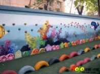 室外精美布置-幼儿园环境布置图片-WL086