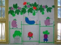 水果蔬菜-幼儿园环境布置图片-WL077