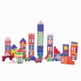 城市交通积木-桌面玩具-益智玩具-WL11327E