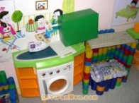 幼儿洗衣机-幼儿园环境布置图片-WL041