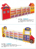 YH-17391别墅-巴士造型玩具柜